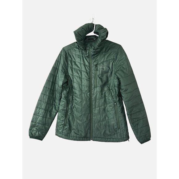 LL Bean S Women’s Puffer Green Preppy Winter Outdoors Gorpcore Hiking Trail Warm - Picture 1 of 13